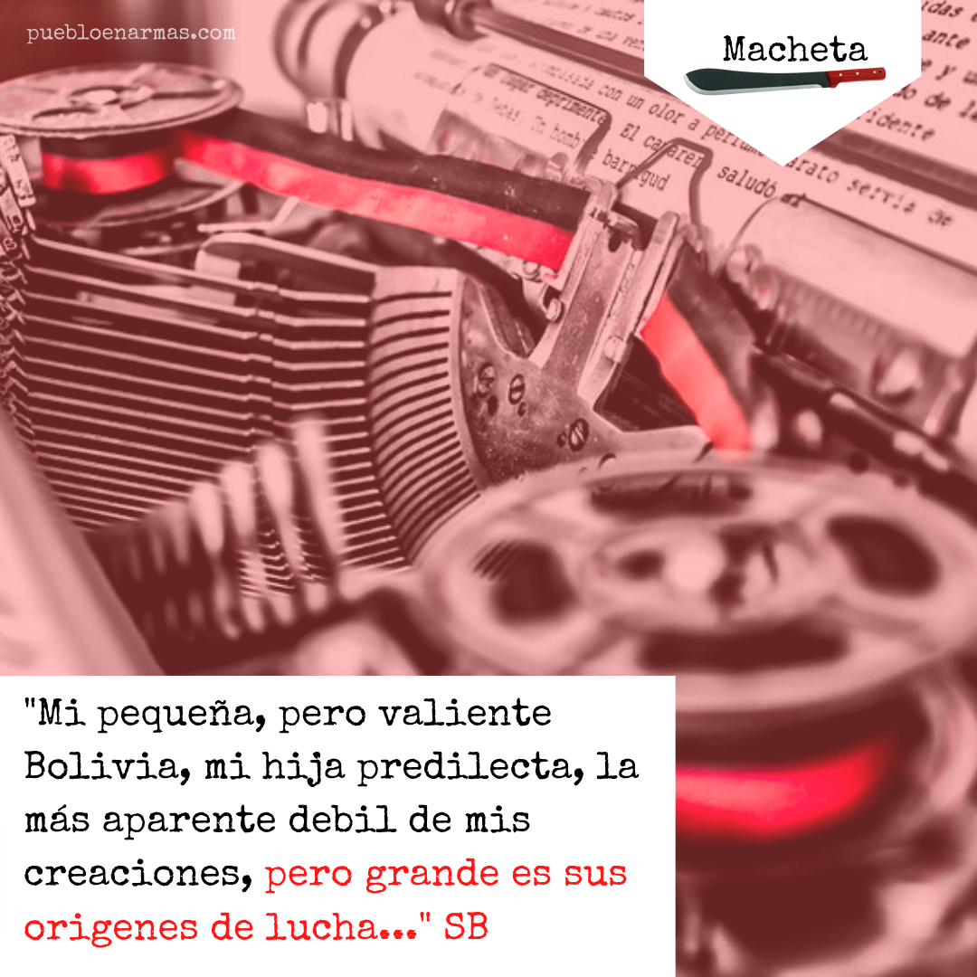 Mi pequeña, pero valiente Bolivia…