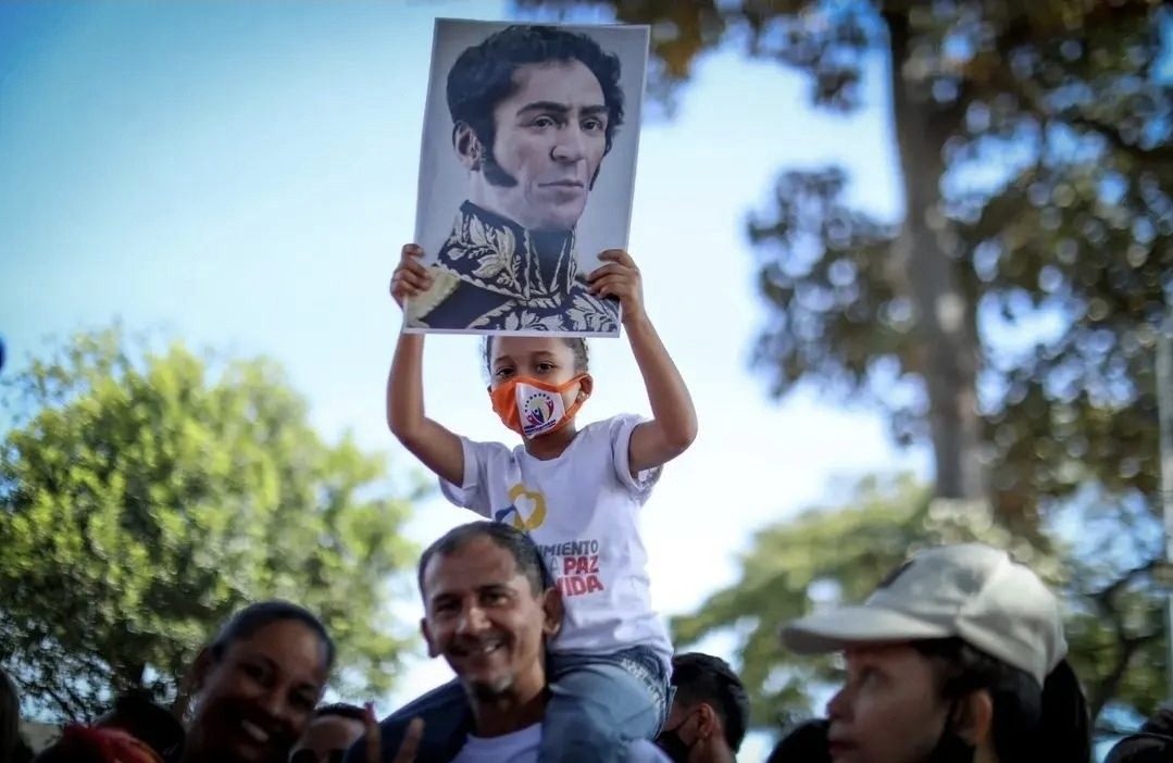 Volver ante el Samán de Güere en Defensa de la Idea Bolivariana.