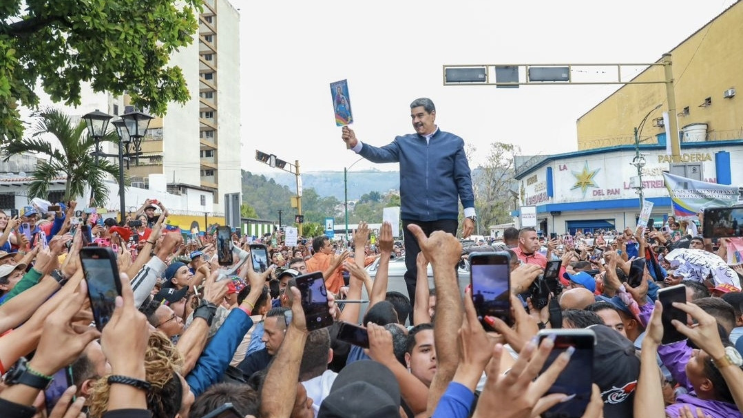 Nicolás Maduro: candidato de la unidad nacional.